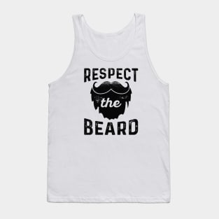 Respect The Beard Tank Top